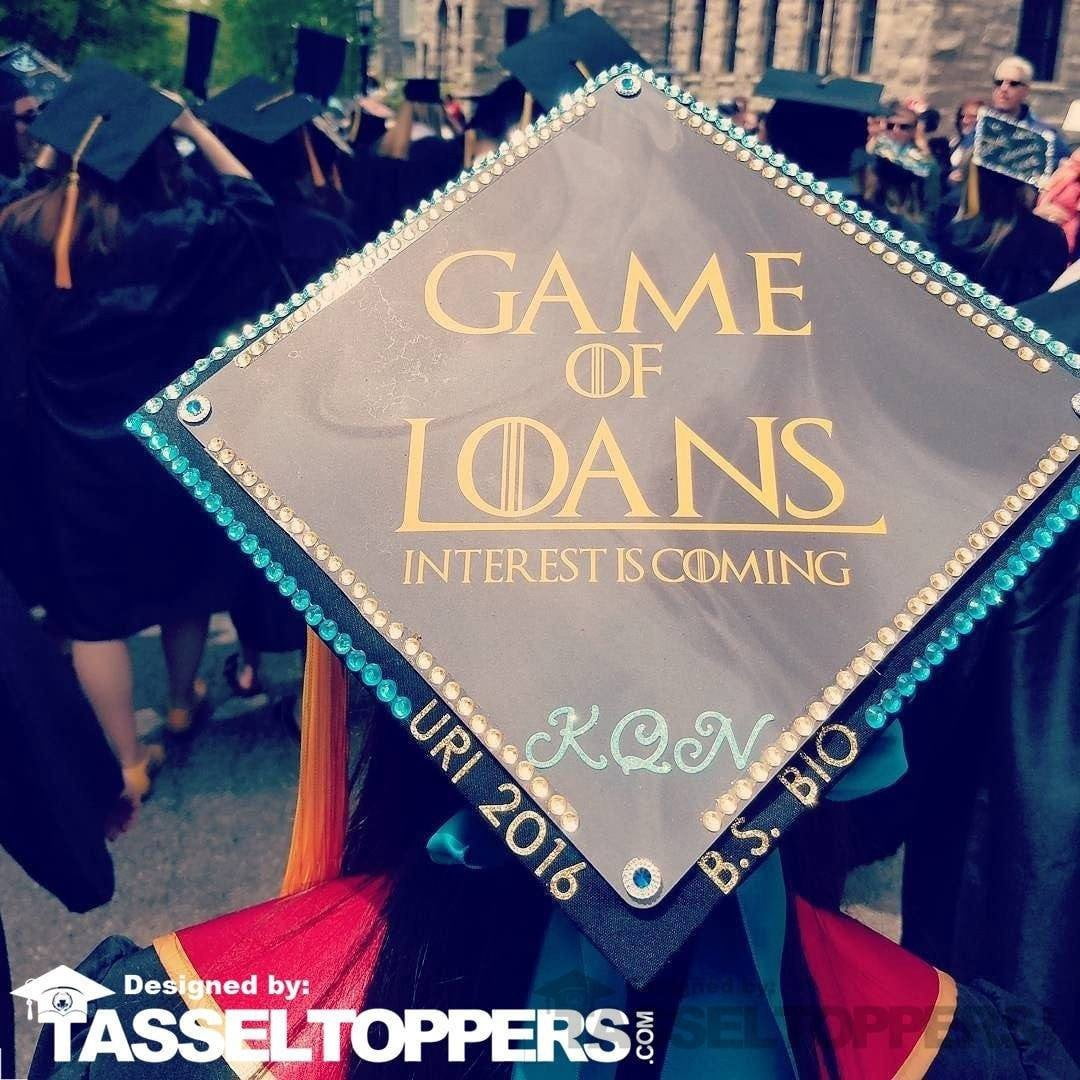 Game of Loans Grad Cap Tassel Topper