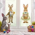 thumbnail image 6 of Meggemo Easter Double Sided Bunny Wall Decals Colorful Adhesive PVC Window Clings for Holiday Home and Glass Decor, 6 of 9