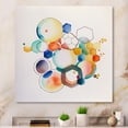 thumbnail image 2 of Designart Multi-Color Circular Abstract IV Canvas Wall Art, 2 of 5