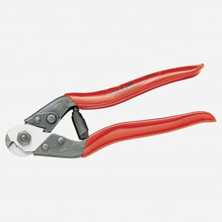NWS 10 Punch Tin Snips - atramentized - Plastic Grip - Left Handed
