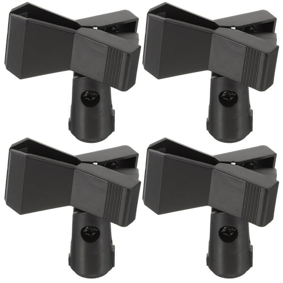 Lhio  4 Pcs Low Profile Mic Arm Microphone Clip Concert