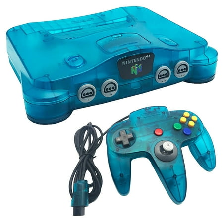 Ice Blue Nintendo 64 Console System- N64