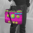 thumbnail image 5 of Lsque Geometry Dash Pattern Laptop Bag – Portable & Slim Single-Shoulder Computer Case with Adjustable Strap, Protective, Lightweight for 13”/14”/15.6” Laptops, 5 of 8