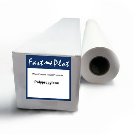 FastPlot Self Adhesive Polypropylene Banner 8mil WP 24x100 2