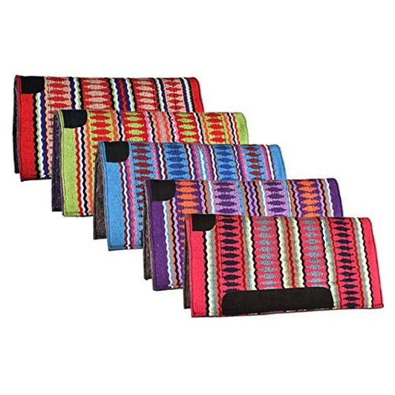 Showman 32" x 32" Acrylic Top Saddle Pad w/ Southwest Design