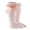 Pink, variant on Daznico Toddler Baby Kids Girls Solid Knee-High Socks Stockings Mid-Calf Length Princess Sock