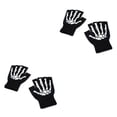 thumbnail image 2 of Greeniant Manoplas de Halloween tejidas Unisex deportes guantes sin dedos protectores de manos mujeres luminosas oscuras Cosplay niñas ciclismo Tipo 1 2Conjunto, 2 of 6