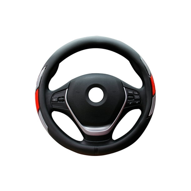 Universal Steering Wheel Cover Sports Design Sports Wheel Cover, Black Red - Walmart.com