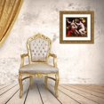 thumbnail image 3 of Dossi, Dosso 21x20 Gold Ornate Wood Framed with Double Matting Museum Art Print Titled - Allegory of Fortune, 3 of 4