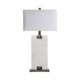 thumbnail image 5 of Towers 30" White Marble Table Lamp, 5 of 6
