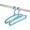 (Blue*2), variant on Multifunctional Foldable Clothes Hanger with 11-Hole - Upgrade Space Saving Hanger with 360° Rotation Hooks(Mix)