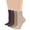 Light Beige, Beige, Brown, Dark Brown (A20), variant on 7BIGSTARS KINGDOM Women's Cotton Diabetic Quarter Non-Binding Loose Fit - 4 Pack Medium-Extra Wide - Sock Size 9-11 Shoe Size 5-9 M Black, Dark Navy, Dark Grey, Grey…