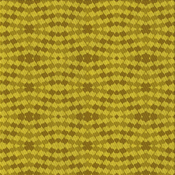 Ahgly Company Machine Washable Indoor Square Transitional Dark Bisque Brown Area Rugs, 7' Square