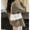 thumbnail image 2 of Bolso de hombro Amszke Y2K Trendy Hobo Bolsos de charol, 2 of 7