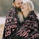thumbnail image 4 of LHSHID 40th Birthday Blanket Gifts for Women Happy 40th Birthday Gift Ideas for Her 40 Year Old Gifts for Mom Grandma Wife Sister Friends Personalized Flannel Fleece Soft Throw Blanket 60"x80", 4 of 7