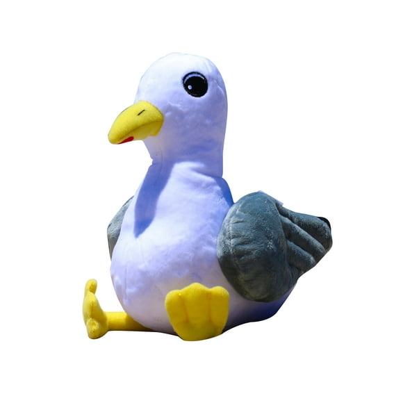 Stephen Seagull  12" Stuffed Plush Toy w/ Authentic Animal Sounds, for Kids Babies & Toddlers