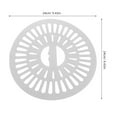 thumbnail image 7 of Entireivity 2pcs Round Dryer Spinner Cap Washer Machine Spinner Cap Washer Supplies Washer Dryer Spinner Cover Replacement Spinner Cap Replacement, 7 of 7
