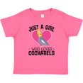 thumbnail image 3 of Inktastic Cockatiel Just A Girl Who Loves Girls Baby T-Shirt, 3 of 5