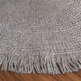 thumbnail image 3 of SAFAVIEH Renewal Issam Solid Area Rug, Taupe, 3' x 3' Round, 3 of 7