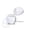 White, variant on Baby Proof Me Edge and Corner Protectors, Silicone Corner Guards for Baby Proofing, Clear, 12 Pack
