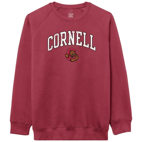 Men's-League Collegiate Wear  Red Cornell Big Red Essentials 2.0 Pullover Sweatshirt