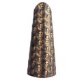 thumbnail image 1 of Brazalete de con cordones, brazalete de material cuero de piel , protectores de , brazalete de guantelete, brazaletes medievales para muje Latón antiguo, 1 of 8