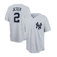 thumbnail image 1 of New York Yankees Mantle 7 Jeter 2 Adult Navy Baseball Jersey _XL, 1 of 4