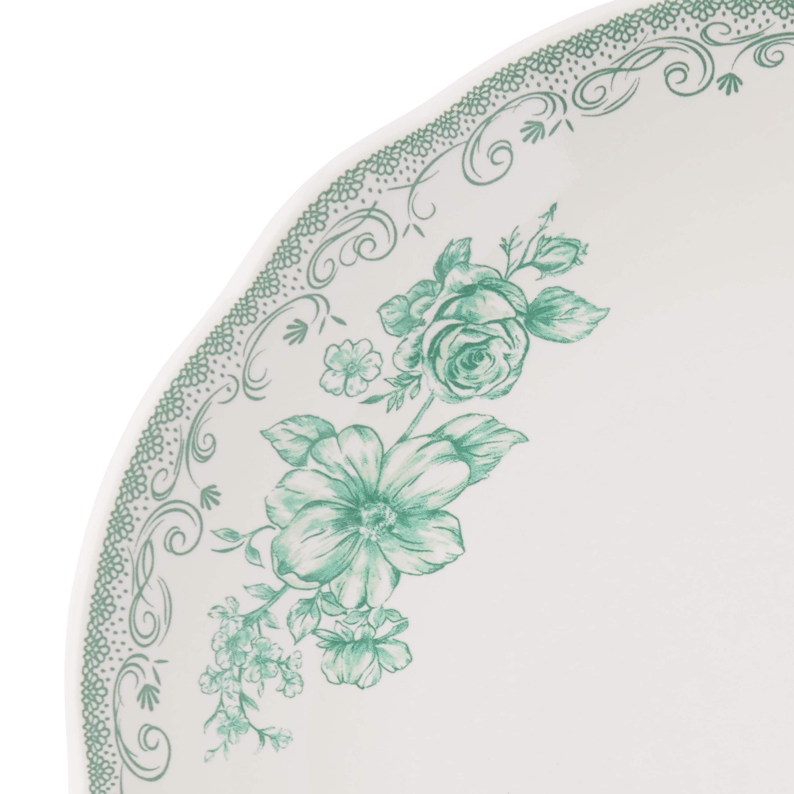 The Pioneer Woman Agatha Stoneware Salad Plate, Green