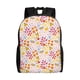 thumbnail image 1 of Fotbe Colorful Floral Mochila de Viaje para Laptop, Mochila Ejecutiva Delgada y Resistente 15.6", 1 of 8