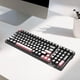 thumbnail image 4 of Teclado mecánico para juegos portátil 3 métodos de conexión para computadora portátil Gamer PC marrón interruptor negro Hugo Teclado mecánico, 4 of 8