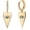 Heart Evil Eye, variant on Gold Hoop Earrings 14K Glod Plated Lightweight Huggie Hoops Dangle Snake Lock Love Heart Earrings for Women Hypoallergenic Earrings Dainty Wear