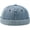 Light blue, variant on Brimless Hat Docker Cap No Brim Hats Sailor Skullcap Dome Skull Caps Rolled Cuff Beanie Hip Hop Hats with Buckle for Men Women Teen