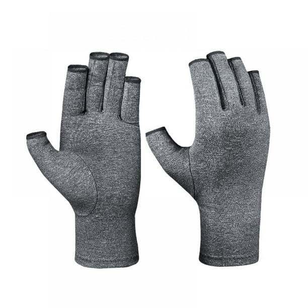 Compression Arthritis Gloves Fingerless Glove for Carpal Tunnel, RSI