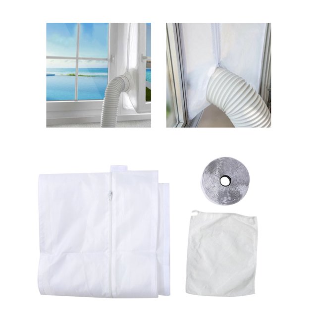 Air Conditioner Window Sealing,Universal Window Sealing Cloth Window Sealing Air Conditioner Accessory Compact and Lightweight