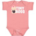 thumbnail image 3 of Inktastic Tiny Boss with Baby in Suit Girls Baby Bodysuit, 3 of 5