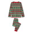 thumbnail image 5 of TSEXIEFOOFU Parent-Child Christmas Nightclothes, Long Sleeve Christmas Bear Print Tops Trousers Suit / Romper, 5 of 9