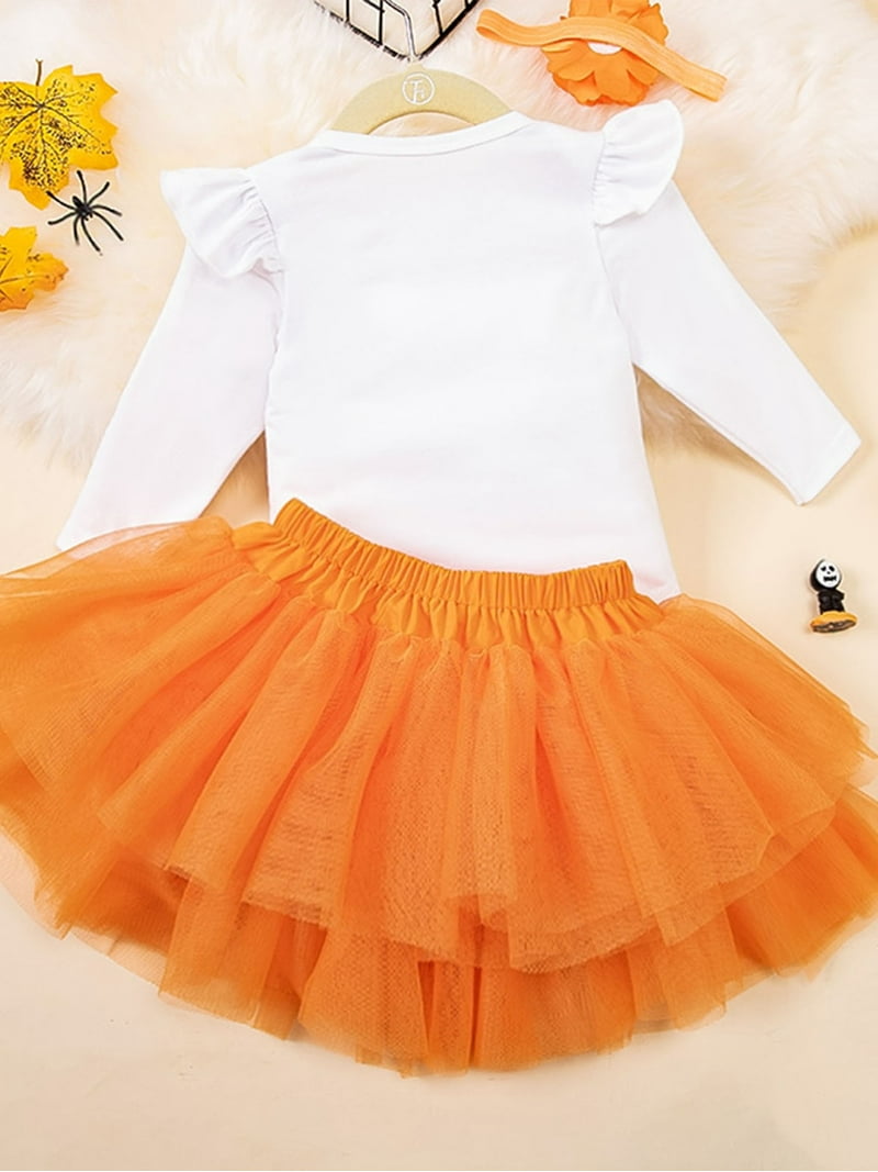 Suealasg Baby Girl Halloween Outfits 1M 3M 6M 9M 12M 18M Infant