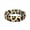 Pack H: Leopard, variant on ThunderFit Silicone Wedding Bands for Women, Breathable Printed Design 5.5mm Wide 1.8mm Thick, 1-Pack