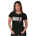 thumbnail image 4 of Warrior Breast Cancer Awareness BCA Womens Slim Fit Graphic Tee Brisco Brands S, 4 of 5