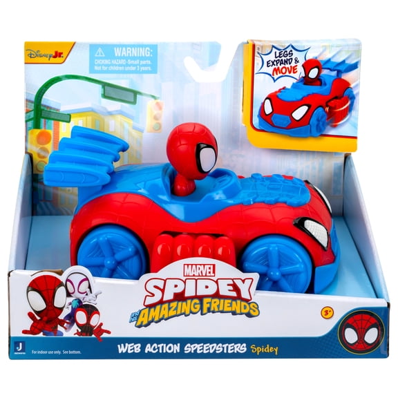 Spidey And His Amazing Friends Spidey Web Action Speedster Toddler Toy