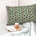 thumbnail image 4 of Pofeuu Ladybugs 3 Print Polyester Microfiber Plush Pillowcases, Super Soft and Cozy Pillow Case Covers with Envelop Closure（Pillow core not included）-14"x20", 4 of 6