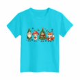 thumbnail image 5 of Xyant Christmas Shirt Kids, Boys Girls Christmas Tree/Elf Print Tshirt Toddler Short Sleeve Cotton Xmas Graphic Tee Tops Holiday Outfit, Size 11-12 Years, 5 of 6