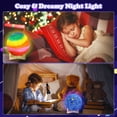 thumbnail image 4 of Arts and Crafts for Kids Ages 8-10-12 Paint Your Own Moon Lamp Kit for 8-9-10-11-12 DIY 3D Space Toys Moon Night Light Best Gifts for 3-4-5-6-7 Year Old Girls Boys Kids Teen Birthday Presents, 4 of 7