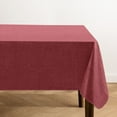 thumbnail image 3 of Elrene Monterey Linen Texture Vinyl Indoor/Outdoor Tablecloth 60x84 Oval - Gray, 3 of 5