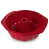 Silicone Solutions Cake Pan, Burgundy