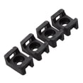 thumbnail image 2 of Negro - 4.5mm Base Soporte para Cable Tipo de Silla x 500, 2 of 5