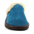 thumbnail image 7 of Lazy Dogz Womens Otto Faux Fur Trim Suede Slippers, 7 of 7