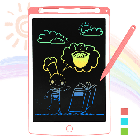 Adofi LCD Writing Tablet for Kids, 10-inch Color Drawing Board Kids Electronic Tablet Toys for Drawing and Writing, Child Graphics Tablet for Kids at Home, School, Car Travel