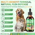 thumbnail image 2 of Gotas de prevención de pulgas y garrapatas Cudory para perros y gatos, 60 ml, 2 of 8