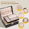 thumbnail image 3 of Jewelry Box for Women Girls (Black), 3 of 5
